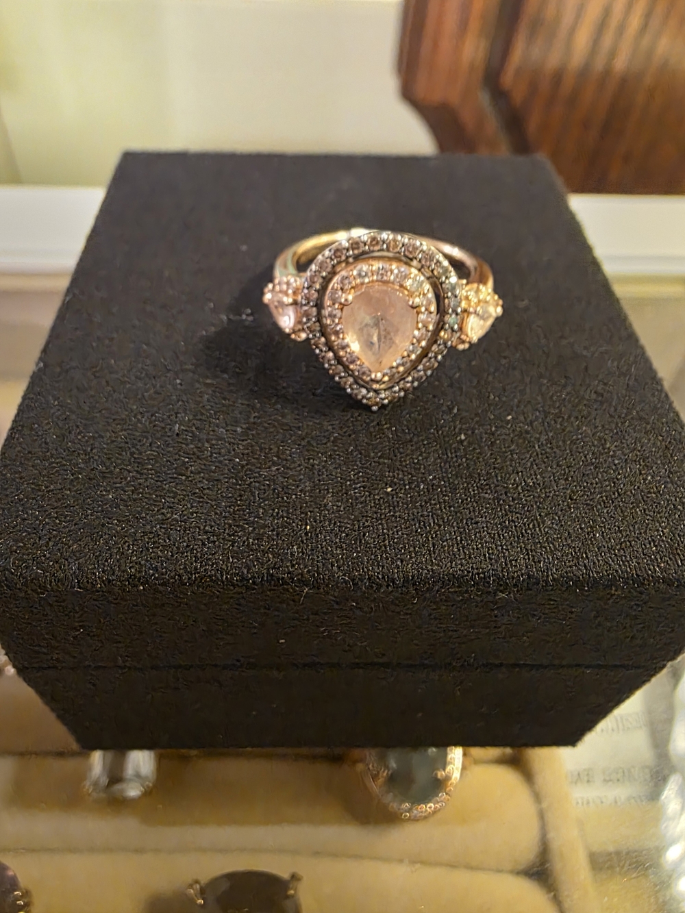 Levian Morganite Ring Size 7
